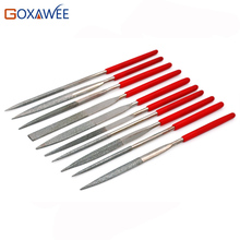 GOXAWEE 140mm Diamond Coated Mini Needle File Set Hand Tools for Ceramic Glass Gem Stone Hobbies and Crafts DIY Tools 2024 - buy cheap