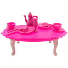 NK One Set Doll Accessories  Dolls Dinner Table With Food And Cup Furniture  For Barbie Dolls Accessory Baby Toys 2024 - buy cheap