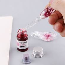 7PCS/SET Handmade Floral Glass Pen Dip Writing Ink Signature Pens Set for School Stationery Gifts Art Decoration Supplies 2024 - buy cheap