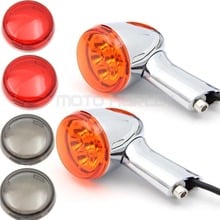 For XL 883 XL 1200 Sportster 92-16 Chrome Turn Signal LED Indicator Light 2024 - buy cheap