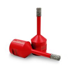 SHDIATOOL 2pcs 6mm Vacuum Brazed Diamond Drilling Drill Bit Dry Porcelain Tile Drill Core Bit Granite Marble Hole Saw M14 Crown 2024 - buy cheap