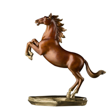 41,5 см Высота большой успех лошадь ретро искусство Бронзовая статуя Скульптура принесет богатство бизнес подарок Офис представить украшение 2024 - купить недорого