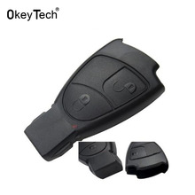 OkeyTech para MB Mercedes Benz C E ML S SL Clase SLK CLK AMG llave inteligente caso de botón 2 carcasa de llave a distancia de coche cubierta de reemplazo de carcasa 2024 - compra barato