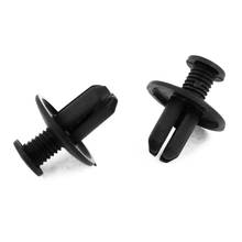 20pcs Plastic Black Retainer Clips Fasteners Bumper Fender Hood Splash Shield Protector 8mm Hole Moulding Assortment 2024 - buy cheap