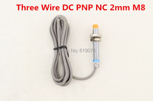 5Pcs Three Wire DC PNP NC  M8 2mm distance measuring Inductive proximity switch sensor LJ8A3-2-Z/AY 2024 - buy cheap