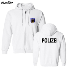 Spring Autumn Men Hoody Fleece Sweatshirt New Bundespolizie Cities Berlin Special Police Force Bundespolize Hoodies Jacket 2024 - buy cheap