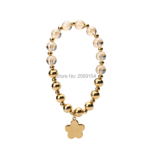 Women Bracelet Charm Gold Jewelry Fashion Stainless Steel Cuff Bangle Star Luxury Brand Wristband Trendy Gift 2024 - buy cheap