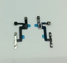 20pcs High quality Volume Button Side Mute Silent Switch Flex Cable For iPhone 6 6G 4.7 inch 2024 - buy cheap