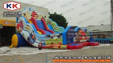 Ar flutuante inflável gigante corrediça ao ar livre escorregador inflável para as crianças e adultos de alta qualidade corrediça inflável DO PVC forte 2024 - compre barato