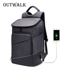 Рюкзак для ноутбука 15,6 дюйма с USB-портом для зарядки и защитой от кражи 2024 - купить недорого