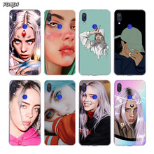 Силиконовый чехол Billie Eilish для Xiaomi Redmi Note 7 6 Pro 5 4 4X K20 7A Y3 S2 5A 6A Xiomi Pocophone F1 9T 9 SE 8 A2 lite 2024 - купить недорого