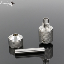 1PCS 25mm Auto Lock Stainless Steel With Back Stem Self-Lock Tattoo Grip Tube Supply Tube Supply 2024 - buy cheap