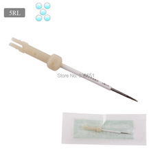 CHUSE Tattoo Needles 5RL Permanent Makeup Needle Disposable Sterilized For Eyebrow Pen Machine Kit  tattooing Needle 2024 - buy cheap