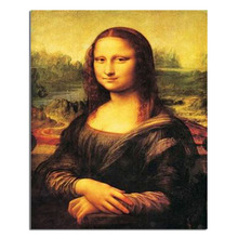 Mona Lisa 50x40 см, новинка, 100% Полная площадь, алмазная вышивка, сделай сам, алмазная живопись, набор, 3D Алмазная вышивка крестиком 2024 - купить недорого