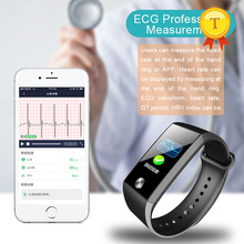 precise blood pressure wristband heart rate monitor PPG ECG smart bracelet sports watch fitness tracker wristband for iphone 2024 - buy cheap