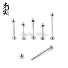 316L Surgical Steel Cheek Piercing Labret Unique Labret Jewelry  Lot of 100pcs Body Jewelry 2024 - buy cheap