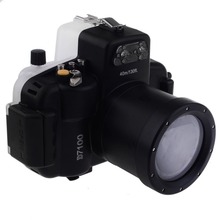 Carcaça de proteção para câmera nikon, bolsa de mergulho à prova d'água para lentes de câmera d7100 de 18 a 55mm 2024 - compre barato