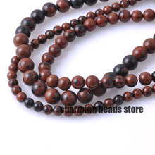 Spot pattern Natural Stone Round Loose Beads for jewelry making 6 8 10 MM Pick Size TRS0042 2024 - buy cheap