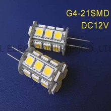 Alta calidad 5050 DC12V 4W G4 lámpara led de cristal 12VDC G4 luz bombillas G4 lámparas decorativas envío gratuito 25 unids/lote 2024 - compra barato