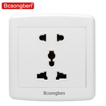 Bcsongben-toma de corriente de pared estándar, panel de Pc blanco de lujo, multifunción, para cocina y Reino Unido 2024 - compra barato