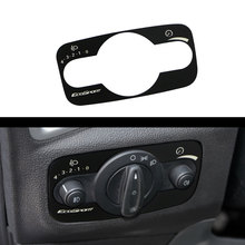 Car Headlight Switch Decoration Trim Interior Headlights Switch Knob Stickers Fit for Ford Ecosport 2012 2013 2014 2015 2016 2024 - buy cheap