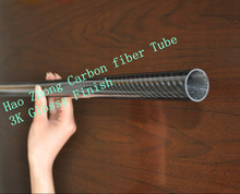 Tubo de fibra de carbono 3k para cuadricóptero, 2 uds., 25MM OD x 22MM ID x 1000MM (1m), rollo de 100%, brazo hexagonal 2024 - compra barato