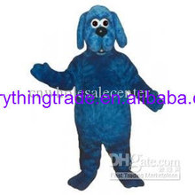 Personagem de espuma adulto lindo cachorro azul mascote fantasia vestido fantasia festa dia das bruxas venda imperdível 2024 - compre barato