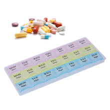 Weekly 7 Days 21 Compartment Lid Tablet Pill Box Case Organizer Holder Medicine Storage Case Organizer Container For diet pills 2024 - buy cheap
