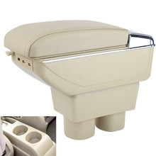 central armrest BIG SPACE+LUXURY+USB armrest box content box with cup holder LED USB for Nissan Sylphy sedan 2024 - buy cheap