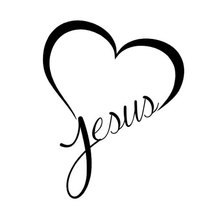 Виниловая наклейка на тему любви, Иисуса, 11,5 см * 14,5 см 2024 - купить недорого