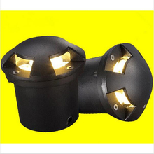 Lámpara LED enterrada de alta potencia, iluminación exterior impermeable, subterránea, 3x3W, AC85-265V/12V CC, 10 piezas 2024 - compra barato