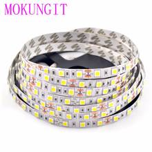 Mokungit 50M 60 pcs/m 300 LEDs 5050 SMD Cool White LED Flexible Strip ribbon Light  DC12V Not Waterproof for Home Garden 2024 - buy cheap