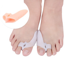 5Pairs Silicone Hallux Valgus Ortopedia Toe Ring Toe Separator Protector Toe Stretcher Corrector Hammer Toe Finger Separators 2024 - купить недорого