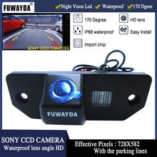 FUWAYDA Бесплатная доставка HD CCD чип датчик заднего вида парковочная камера заднего вида для FORD FOCUS SEDAN/C-MAX/MONDEO 2024 - купить недорого