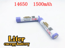 Marca Litro massa de energia bateria 3.7 mAh 1500 V 14650 Alta Dreno de bateria de lítio Para poder imr14650 2024 - compre barato