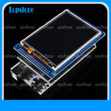 3.2" TFT LCD Display + TFT LCD Mega Shield V2.2 + Mega2560 Board for Arduino New Free Shipping 2024 - buy cheap