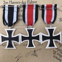 3pcs/lot Iron Cross German Military Decoration Medals Family EKII 1939 1914 1870 Knight's Cross Ritterkreuz Grand Cross 2024 - buy cheap
