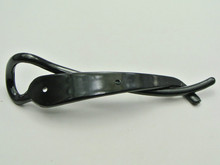 10 Clips trenzados de plástico negro de aluminio, pinza para el pelo, soporte para Cola de Caballo de 105mm para manualidades DIY 2024 - compra barato