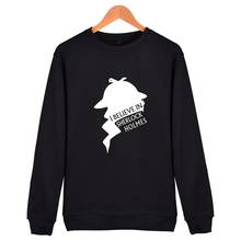 Casual capless Women Hoodies Sweatshirts Sherlock Holmes Sweatshirts Autumn Popular American Drama Sweatshirt Men Black Clothes 2024 - buy cheap