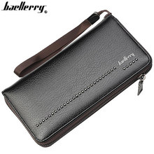 Fashion Long Wallet Men Purse Top Quality leather Male clutch zipper wallets Men Card holder Coin pocket mltifunction Carteira ! 2024 - buy cheap