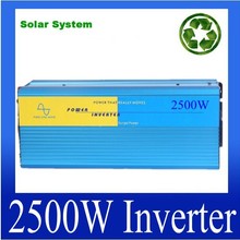 2500 Вт Солнечный инвертор, CE & RoHS одобренный один год гарантии, чистая синусоида инвертор 2024 - купить недорого