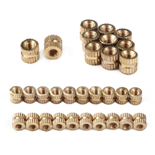 100 porcas de bronze métricas da inserção do knurl da linha m3 dos pces 5 mmaltura * diâmetro exterior 5mm 2024 - compre barato