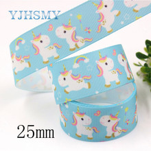 YJHSMY G-18927-1269,10 yards,25 mm Cartoon sheep Ribbons Thermal transfer Printed grosgrain,Clothing accessories,DIY materials 2024 - buy cheap