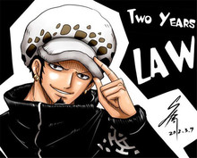 Sombrero de la muerte de Trafalgar Law, regalo de cómic de One Piece, cirujano, 2 años más tarde, versión A664 2024 - compra barato