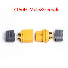 Amass XT60U XT60H Male Female Bullet Connectors Plugs For RC Lipo Battery FPV Quadcopter kit Drone parts Wholesale 10 Pairs 2024 - buy cheap