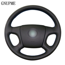 GNUPME-Funda de cuero Artificial para volante de coche, cubierta negra para volante de coche viejo Skoda Octavia 2005-2009 Fabia 2005-2010, bricolaje 2024 - compra barato