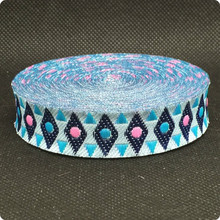 HOT!!! 2015 lace wholesale 5/8' 16mm 9yard/set 100% polyester computer woven jacquard ribbon selling Bracelet Eye of the world 2024 - buy cheap