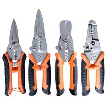 Multifunctional Professional Cable Wires Pliers Set Stripper Crimper Cutter Needle Nose Nipper Wire Stripping Crimping Hand Tool 2024 - buy cheap