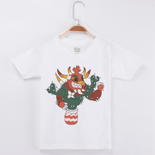 Boy T Shirts For Children New Arrival Fashion Cotton O-Neck Short Sleeve Boys Funny T-Shirt Cartoon Cactus Printing Girls Tees 2024 - buy cheap