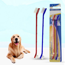 2pcs/set Pet toothbrush set double head pet dog toothbrush cat toothbrush pet dog oral cleaning  Dental Care 2024 - buy cheap